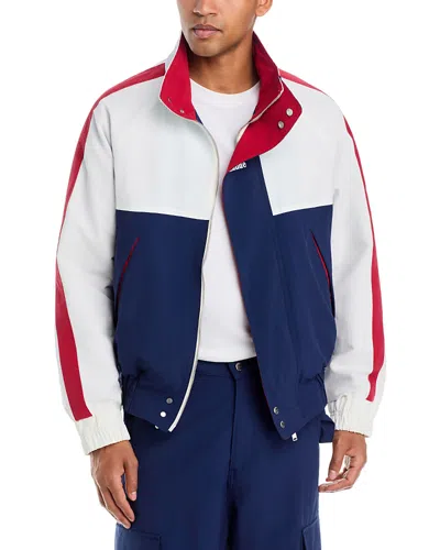 Rhude Color-block Snap Button Closure Casual Jacket In Multi