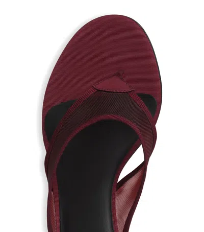 Alaïa Mesh Thong Mules 55 In Multi