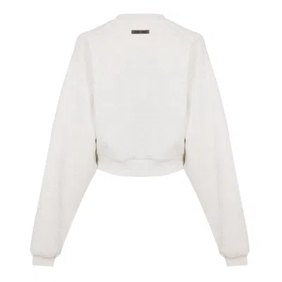 Essentials Logo Sweatshirt In Neutral