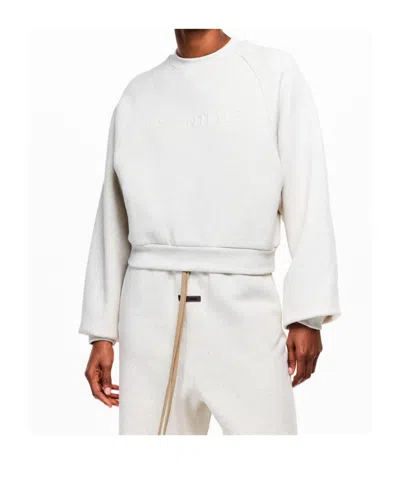 Essentials Logo Sweatshirt In Neutral