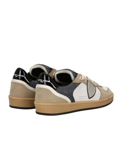 Philippe Model Lace-up Low-top Sneakers In Multi