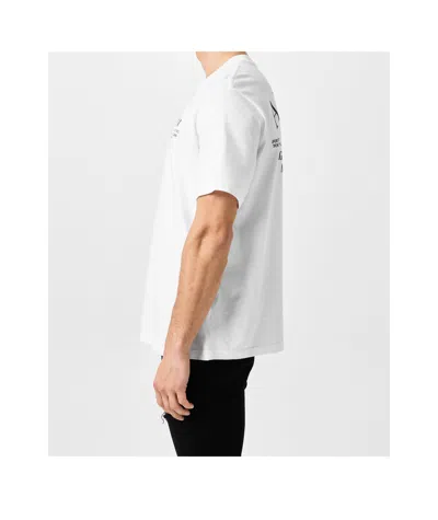 Amiri Logo Printed Crewneck T-shirt In White
