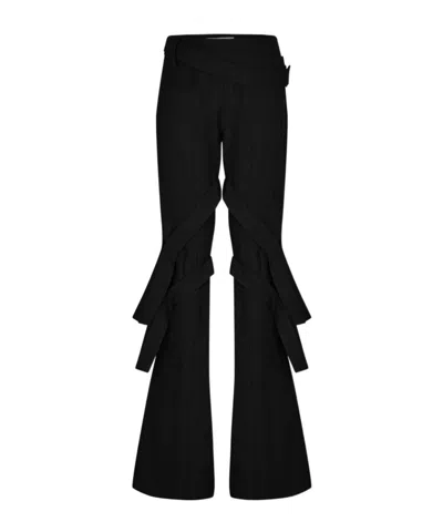 Ambush Chic Long Trousers For Effortless Style In Black