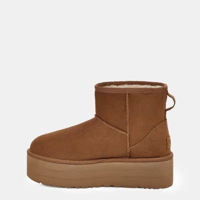 Ugg Classic Mini Platform Boots In Brown