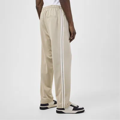 Represent Stripe Track Pants In White