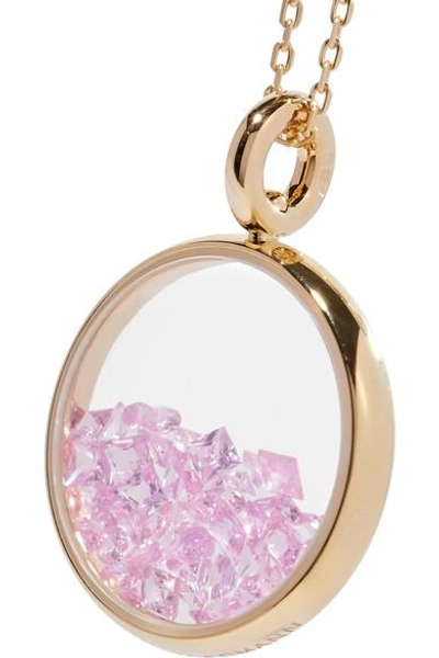 Shop Aurelie Bidermann Baby Chivor 18-karat Gold Sapphire Necklace