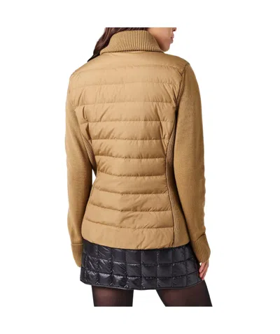 Moncler Simple Down Jacket In Brown