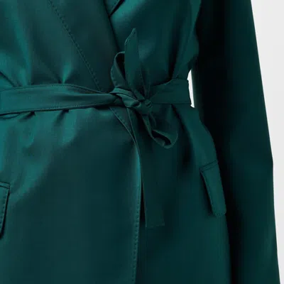 Max Mara Structured Blazer In Green