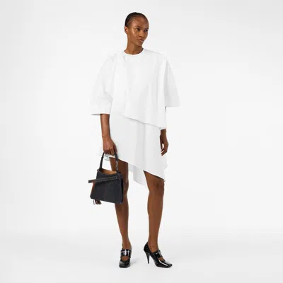 Givenchy Bow Mini Dress In White