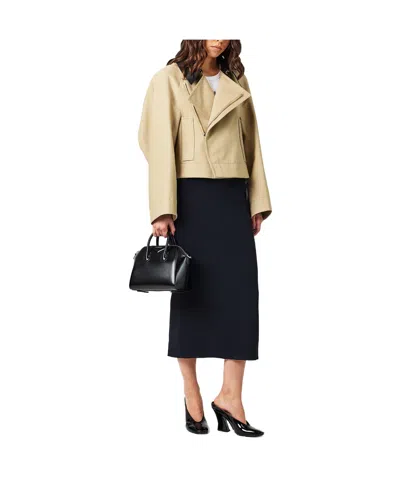 Givenchy Midi Skirt In Black