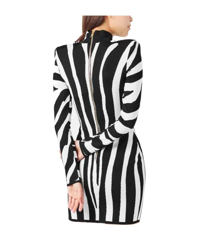 Balmain Mini Dresses In Multi