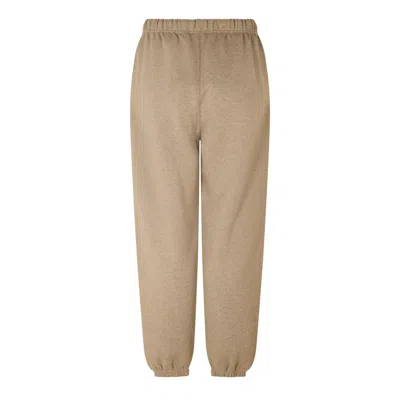 Essentials Drawstring Athletic Pants In Brown