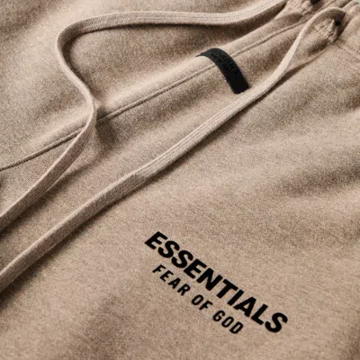 Essentials Drawstring Athletic Pants In Brown