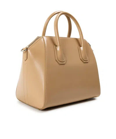 Givenchy Minimal Compact Handbag In Sand-colored