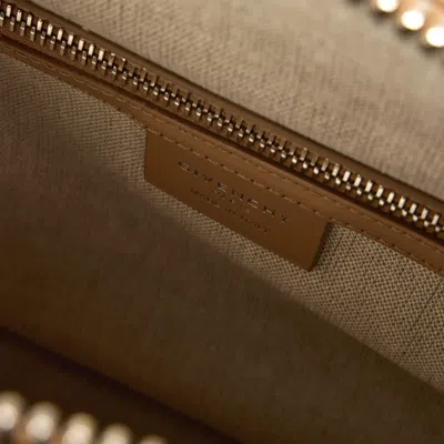Givenchy Minimal Compact Handbag In Sand-colored