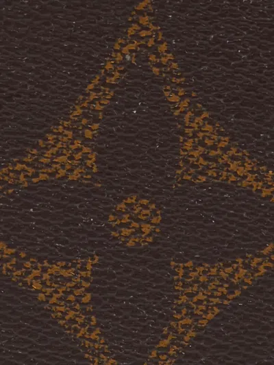 Pre-owned Louis Vuitton Reverse Monogram Giant Iphone Case In Brown