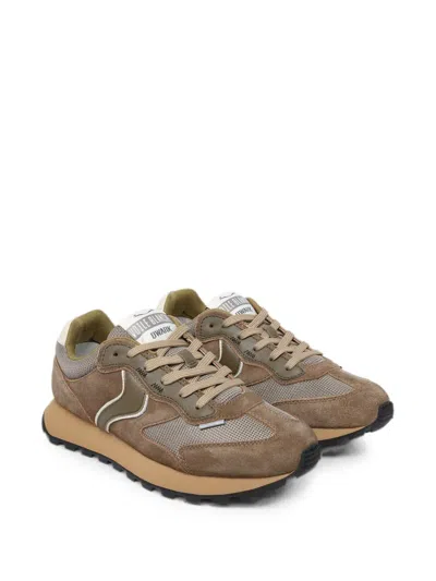 Voile Blanche Panelle-design Sneakers In Multi