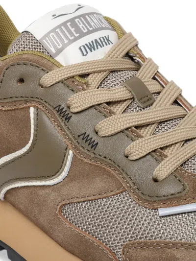 Voile Blanche Panelle-design Sneakers In Multi