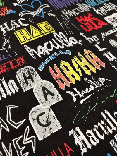 Haculla Logo-print T-shirt In Black