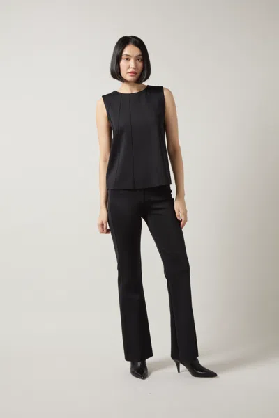 Lyssé Spencer Neoprene Shell Tank In Black