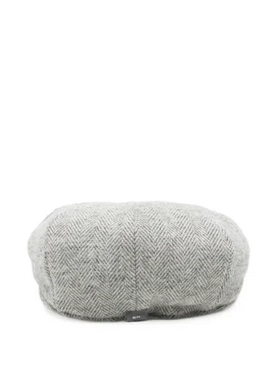 Gran Sasso Wool Beret In Gray