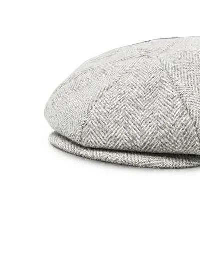 Gran Sasso Wool Beret In Gray