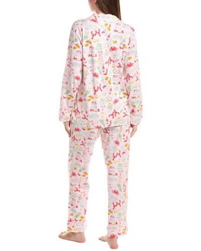 Bedhead 2pc Long Pajama Set In Pink