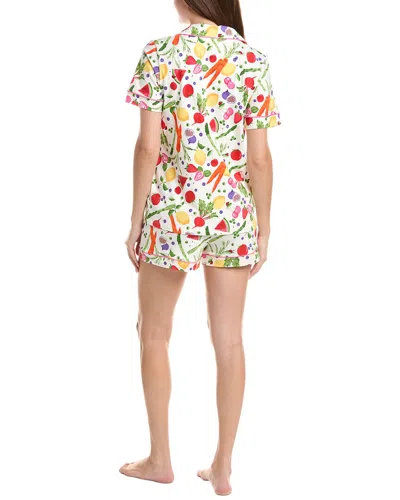 Bedhead 2pc Short Pajama Set In White