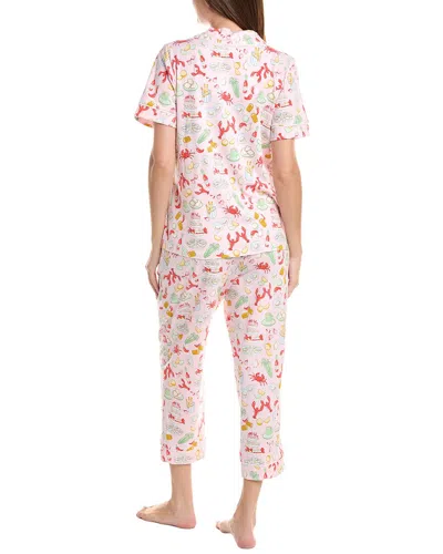 Bedhead 2pc Cropped Pajama Set In Pink
