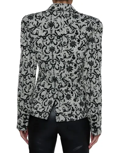 L'agence Bethany Structured Wool-blend Blazer