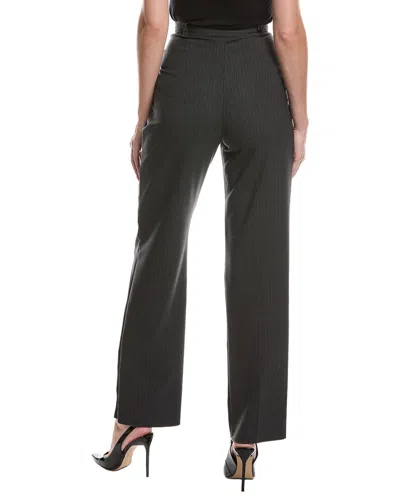 Max Mara Salsa Long Trouser In Gray