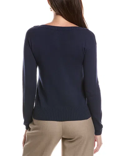 Max Mara Albata Sweater In Blue
