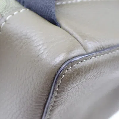 Pre-owned Coach Khaki Canvas Leather Backpack ()