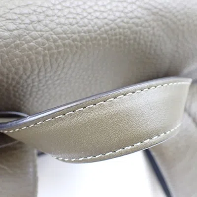 Pre-owned Coach Khaki Canvas Leather Backpack ()