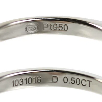 Pre-owned Harry Winston Platinum 950 Band Ring ()