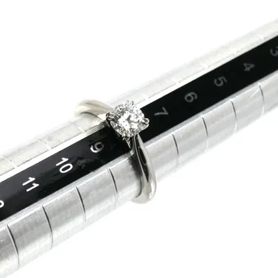 Pre-owned Harry Winston Platinum 950 Band Ring ()