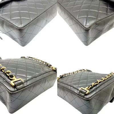 Pre-owned Chanel Black Leather Backpack ()