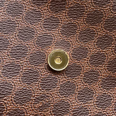 Pre-owned Celine Macadam Brown Pvc Leather Backpack ()
