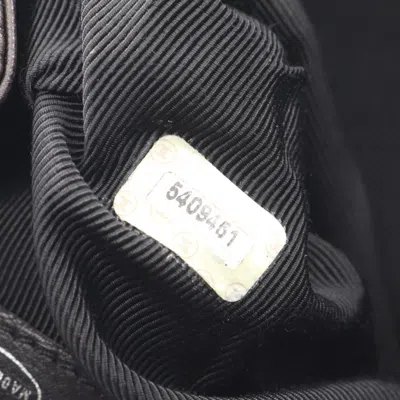 Pre-owned Chanel Black Leather Backpack Handbag ()