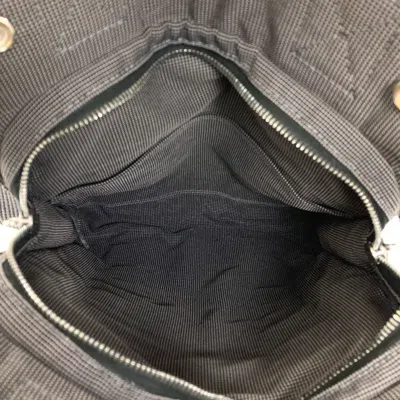 Pre-owned Hermes Her Line Gray Canvas Backpack ()