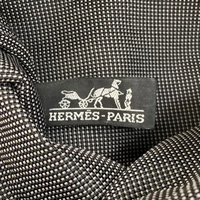 Pre-owned Hermes Her Line Gray Canvas Backpack ()