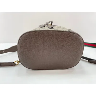 Pre-owned Gucci Beige Backpack ()