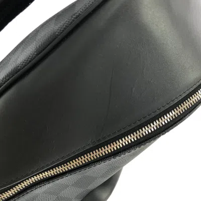 Pre-owned Louis Vuitton Damier Graphite Graphite Damier Graphite Backpack () In Damier Graphite, Graphite