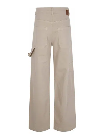 P.a.r.o.s.h Hammer-loop Cargo Pants In Nude & Neutrals