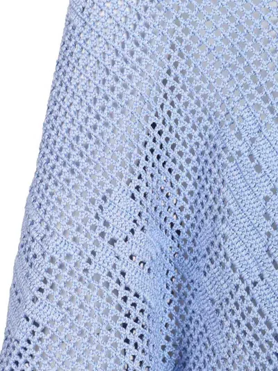 Chiara Is Rosa Shawl In Light Blue