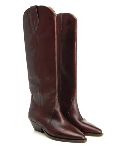 Isabel Marant Texan Boot In Brown