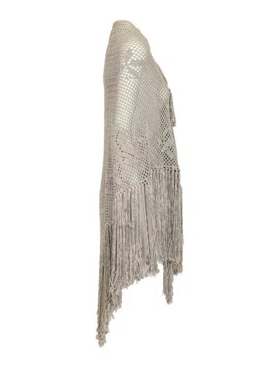 Chiara Is Rosa Shawl In Grey