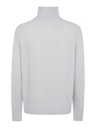 Seventy Roll-neck Raglan-sleeve Sweater In White