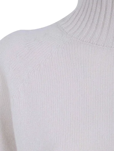 Seventy Roll-neck Raglan-sleeve Sweater In White