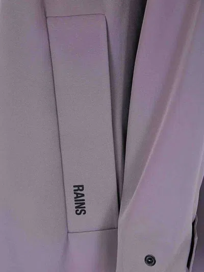 Rains Suva Softshell A Line Jacket In Grey